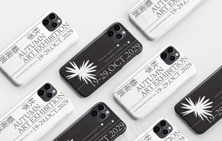 艺术展VI样机图片