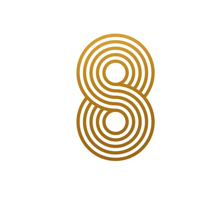 ps素材数字8图片