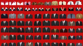 男士证件照衣服模板图片