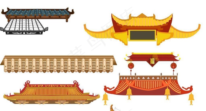 房顶屋檐图片(8314x5959)psd模版下载