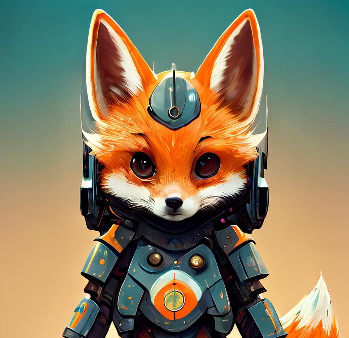 狐狸卡通插画图片