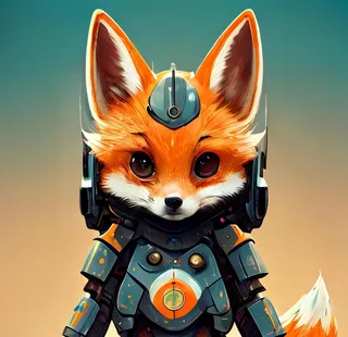 狐狸卡通插画图片