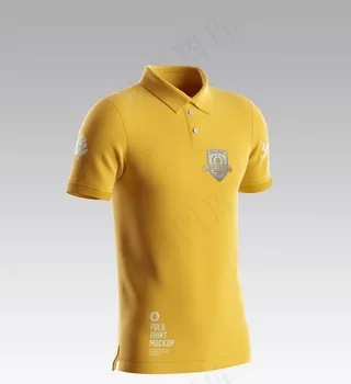 正反面男士短袖Polo衫图片