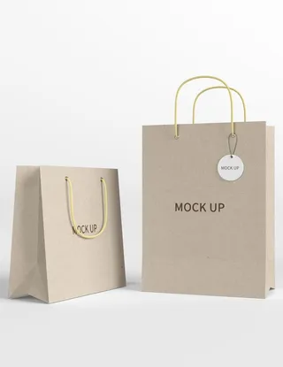 手提袋样机图片