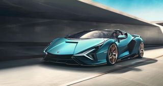 兰博基尼 sian roads图片