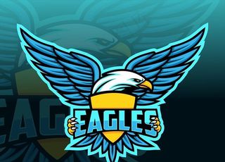 卡通老鹰LOGO图片