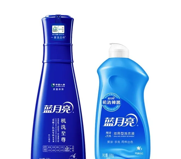 蓝月亮洗衣液图片(800x800)psd模版下载