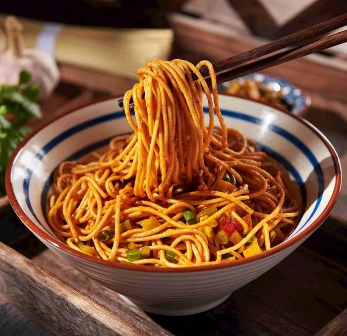 热干面图片