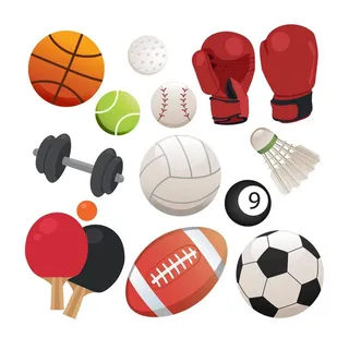 矢量运动器材图片