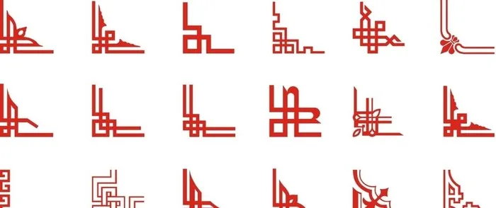 中式边框图片cdr矢量模版下载