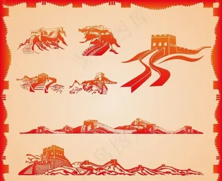 长城素材图片