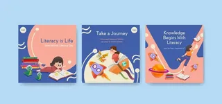 世界读书日海报图片