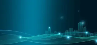 城市建筑 科技背景图片