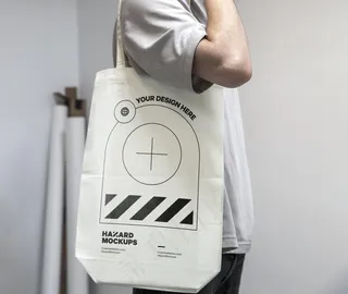 帆布袋样机图片