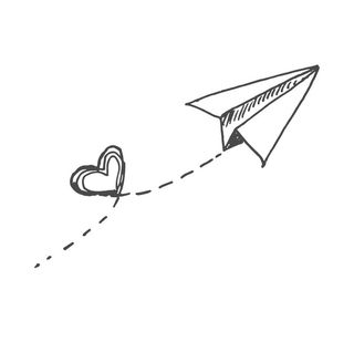 卡通纸飞机图片