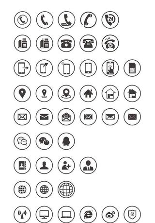 电话图标标识图片