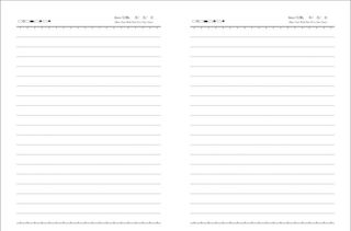 笔记本内页图片