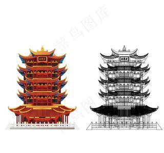 武汉黄鹤楼图片