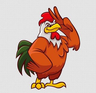 卡通鸡相关图片