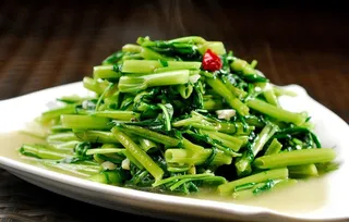 清炒空心菜图片