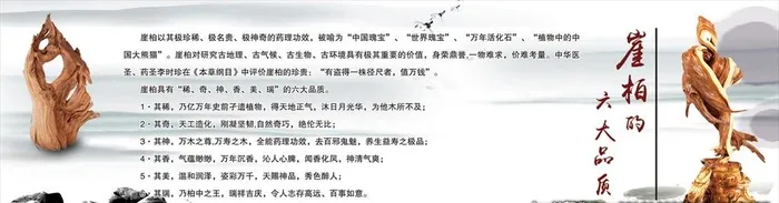 崖柏展板图片(3005x879)psd模版下载