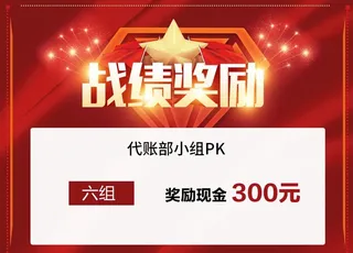 红色奖励海报图片