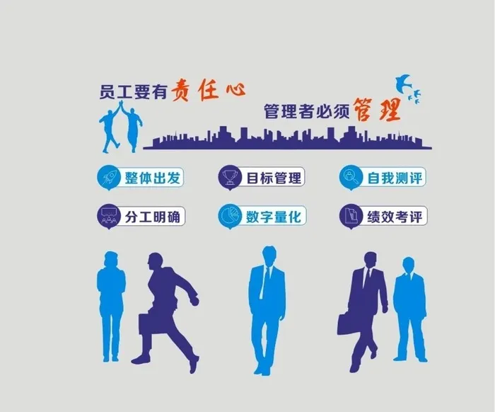 企业造型墙图片cdr矢量模版下载