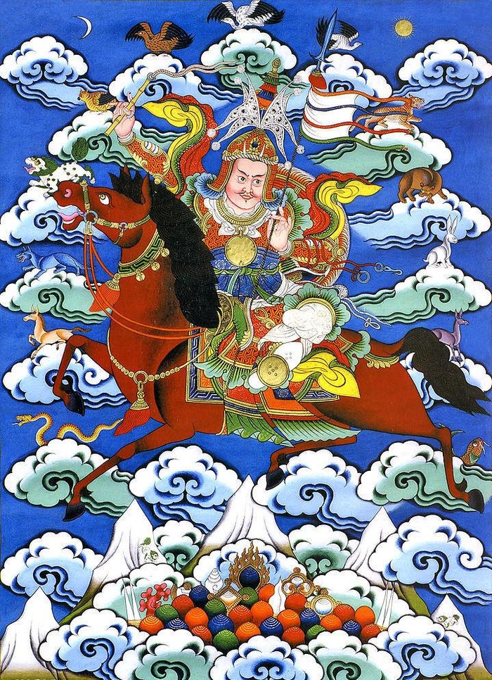 格萨尔王图片