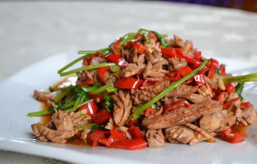 爆炒腰花图片