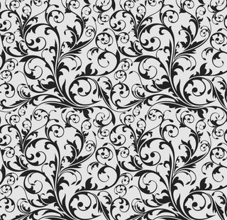 欧式花纹背景图片