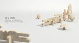 积木树林鳄鱼图片