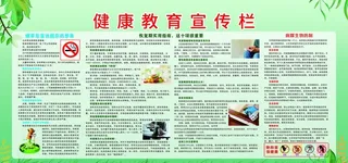 健康教育宣传栏图片