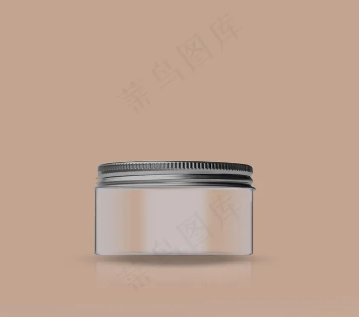 化妆品包装瓶广口罐铝盖瓶图片(3054x2790)psd模版下载