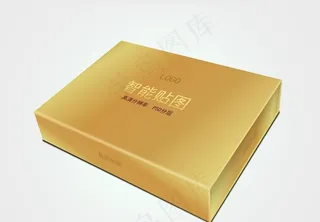 书开礼盒包装样机图片