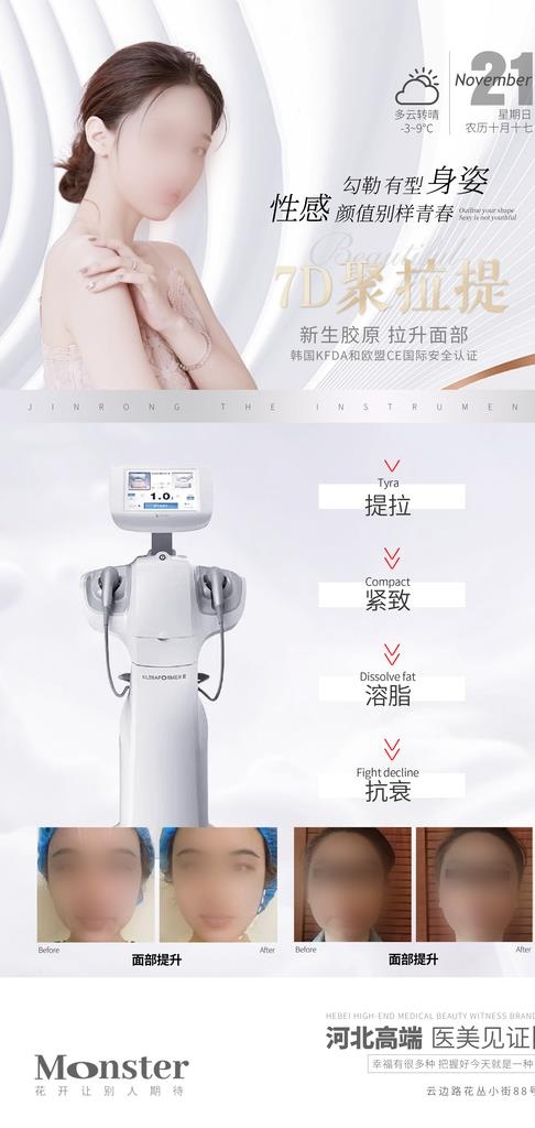 医美7D聚拉提图片(2099x4150)psd模版下载