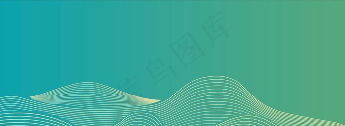 曲线山脉图片ai矢量模版下载