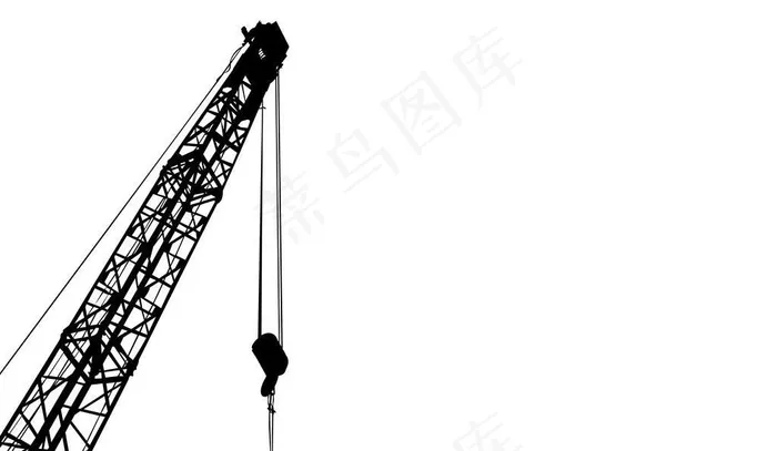 吊机 起重机图片ai矢量模版下载