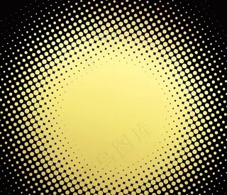 金色圆点背景 圆图片