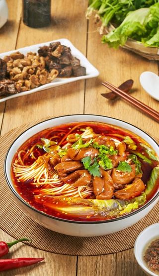 肥肠面图片