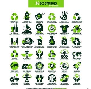 绿色环保图标图片