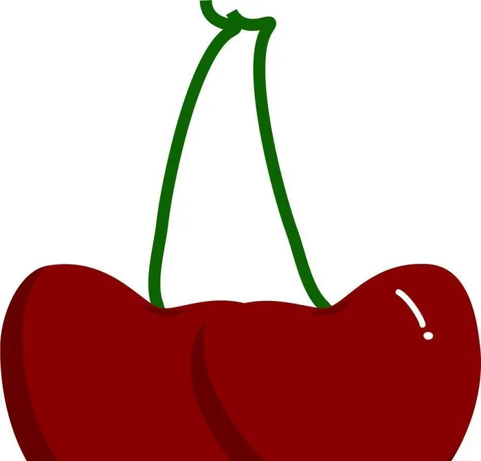 车厘子素材图片cdr矢量模版下载