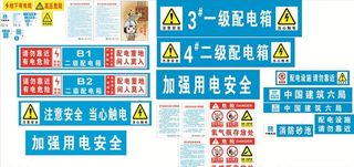 中建安全用电实用标牌制度规程图片