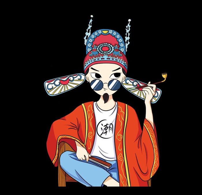 国潮当道图片