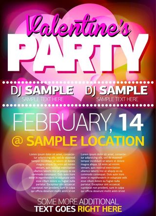 酒吧派对海报图片