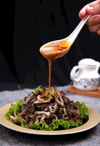 老北京爆肚,爆肚,小吃,美食摄影,地