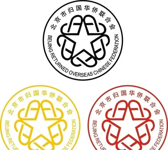 归国华侨联合会标志图片cdr矢量模版下载