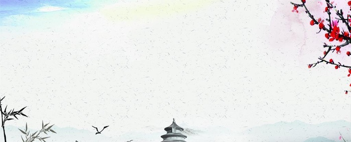 中国风山水背景图片