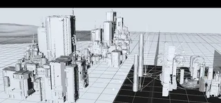 C4D模型 城市图片