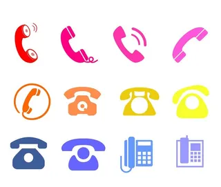 电话标志图片