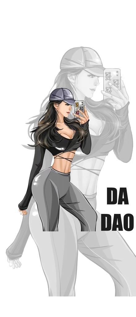 健身 自拍卡通美女瘦身图片(2528x5480)psd模版下载